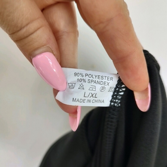 ATLANTA Leggings w/ Sheer Panels Sz L - NWOT - Picture 6 of 8